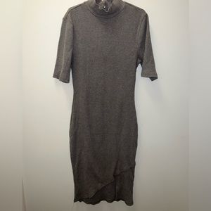 turtleneck tight dress ! 🤍